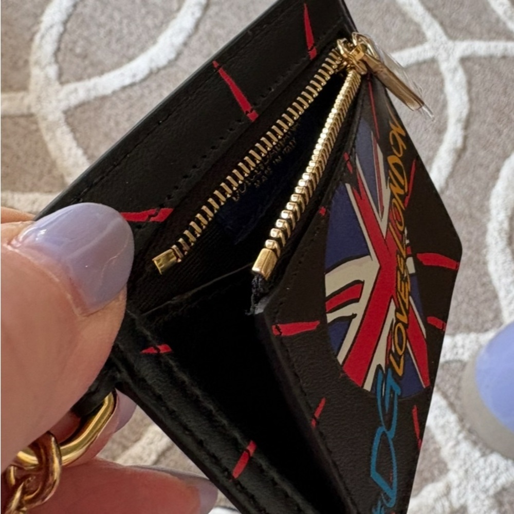 Dolce & Gabbana NWOT, Black and Red Key & Card Holder - Picture 4 of 9
